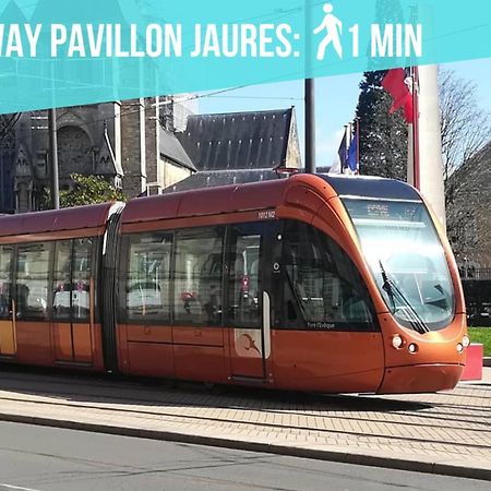 Tramway 10 Jaures Cosy Proche Gare Apartamento Le Mans Exterior foto