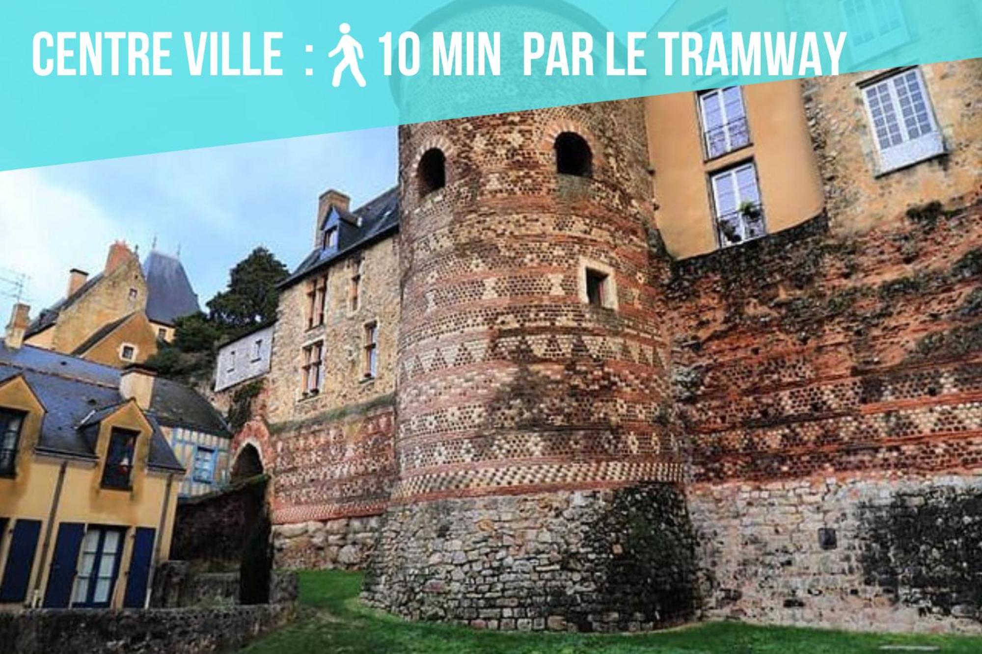 Tramway 10 Jaures Cosy Proche Gare Apartamento Le Mans Exterior foto