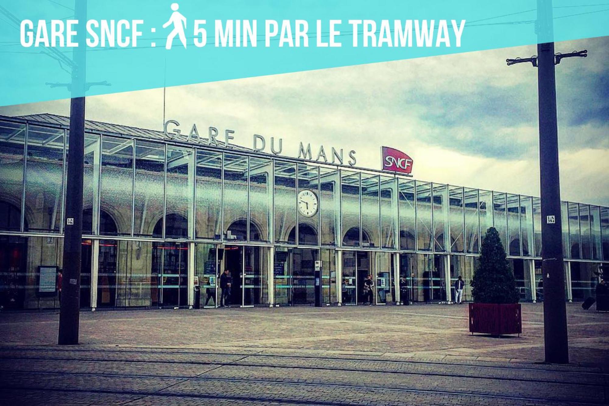 Tramway 10 Jaures Cosy Proche Gare Apartamento Le Mans Exterior foto
